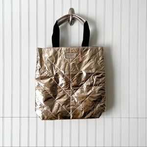 Victorias Secret 2017 Limited Edition Quilted Rose Gold Tote Bag